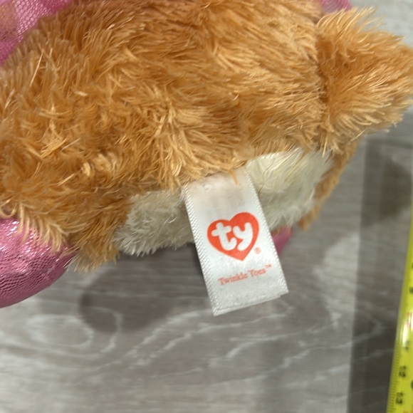 TY Twinkle Toes Ballet Bunny Stuffy - Picture 6 of 7